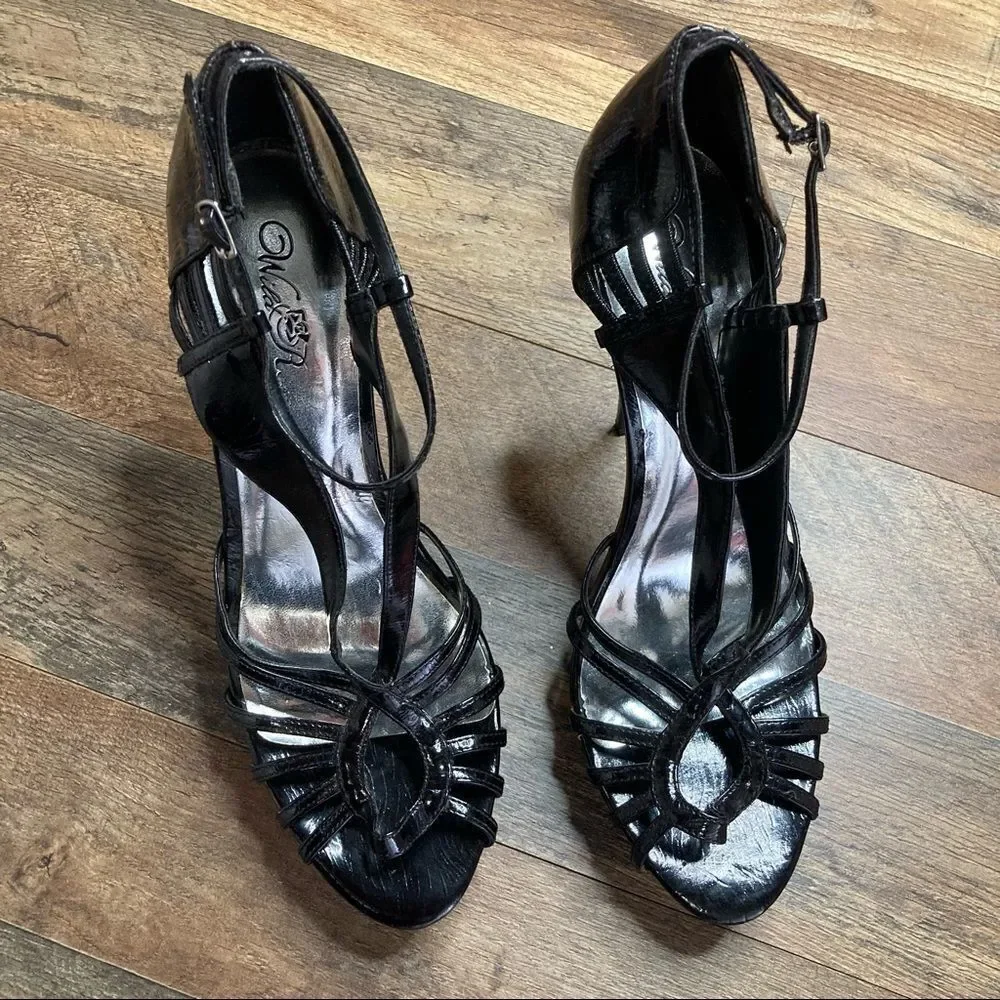 Sexy Black 5” Platform Stiletto Heels